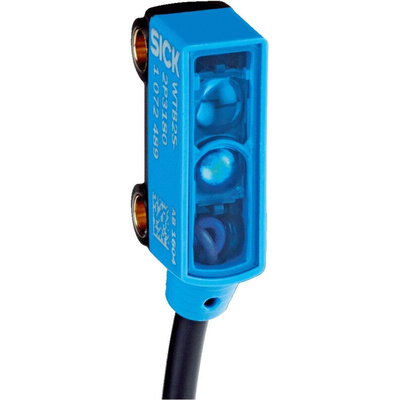 Sick Background Suppression Photoelectric Sensor, Block Sensor, 4 mm → 40 mm Detection Range