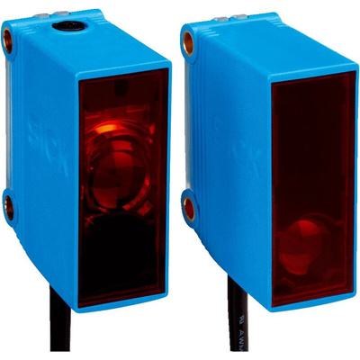 Sick Through Beam Photoelectric Sensor, Block Sensor, 0 → 40 m Detection Range