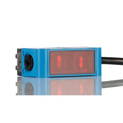 Sick Energetic Photoelectric Sensor, Block Sensor, 250 mm → 300 mm Detection Range