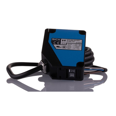 Sick Energetic Photoelectric Sensor, Block Sensor, 10 mm → 2 m Detection Range