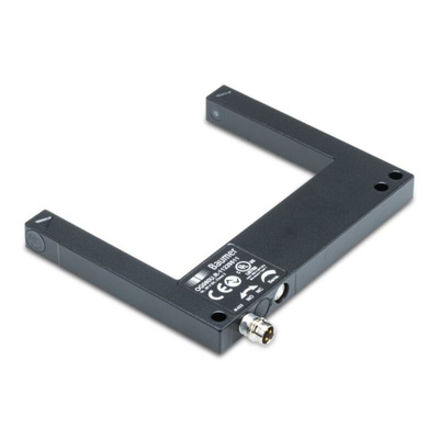 Baumer Fork Sensor Photoelectric Sensor, Fork Sensor, 80 mm Detection Range