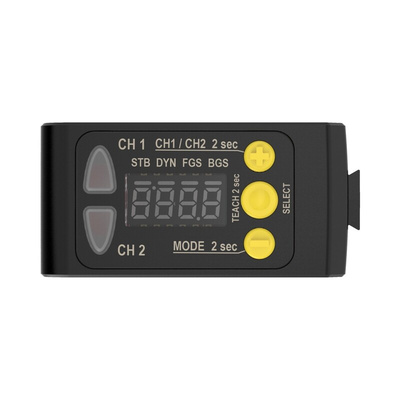 Banner Through Beam Photoelectric Sensor, Rectangular Sensor, 95 → 2000 mm Detection Range