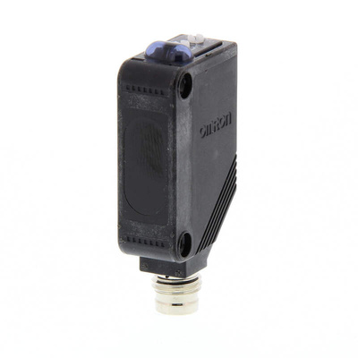 Omron Diffuse Photoelectric Sensor, Rectangular Sensor, 1000 mm Detection Range