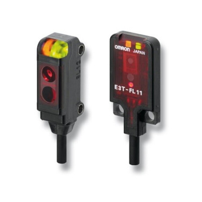 Omron Retroreflective Photoelectric Sensor, Block Sensor, 150 mm Detection Range