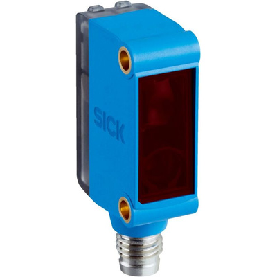 Sick Retroreflective Photoelectric Sensor, Block Sensor, 2.5 m Detection Range