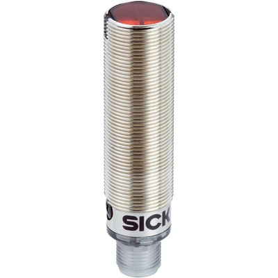 Sick Energetic Photoelectric Sensor, Cylindrical Sensor, 5 → 1000 mm Detection Range