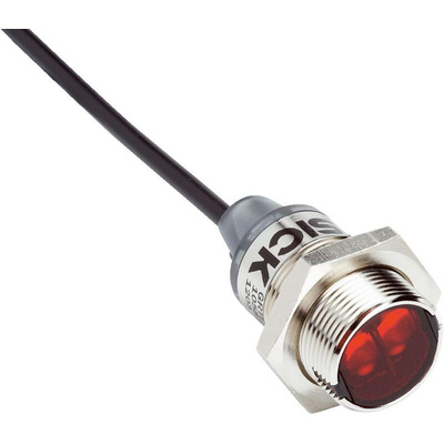 Sick Proximity Photoelectric Sensor, Cylindrical Sensor, 3 → 115 mm Detection Range