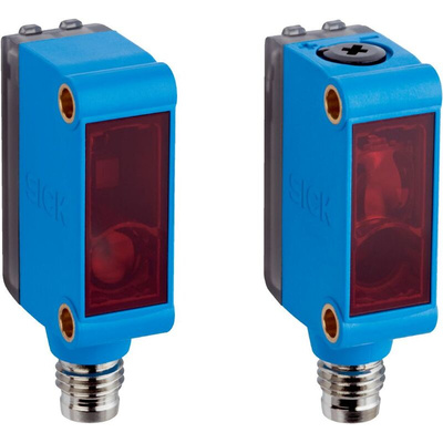 Sick Through Beam Photoelectric Sensor, Rectangular Sensor, 0 → 40 m Detection Range