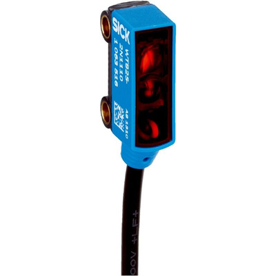 Sick Retroreflective Photoelectric Sensor, Rectangular Sensor, 1.2 m Detection Range