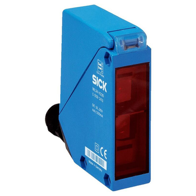 Sick Retroreflective Photoelectric Sensor, Rectangular Sensor, 0.03 → 22 m Detection Range
