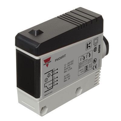 Carlo Gavazzi Diffuse Reflective Photoelectric Sensor, Rectangular Sensor, 200 → 800 mm Detection Range