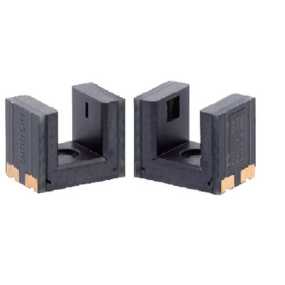 Omron Transmissive Photoelectric Sensor, Compact Sensor, 3 mm Detection Range