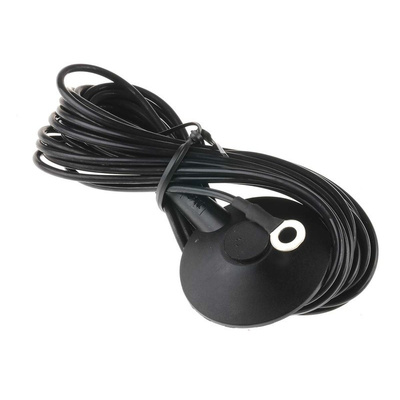 Low Profile ESD Grounding Cord 10mm, 4.5m Straight