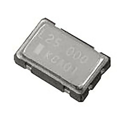 KYOCERA AVX, 5MHz Clock Oscillator, ±50ppm CMOS, 4-Pin CSMD KC5032A5.00000CM0E00