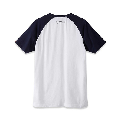17OLBIA*147 T S | Parade White Cotton Short Sleeve T-Shirt, UK- S, EUR- S