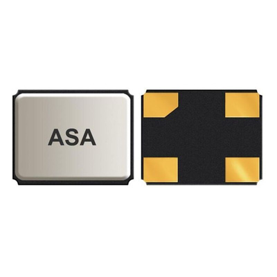 Abracon, 25MHz Clock Oscillator Crystal Oscillator HCMOS SMD ASA-25.000MHZ-L-T