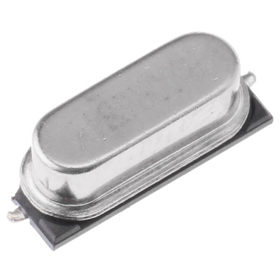 RALTRON Crystal, ±50ppm, 2-Pin HC-49-US SMD AS-10.000-18-SMD
