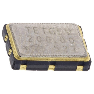 TAITIEN, 200MHz XO Oscillator, ±50ppm LVDS, 6-Pin SMD OTETGLVTNF-200.00MHz