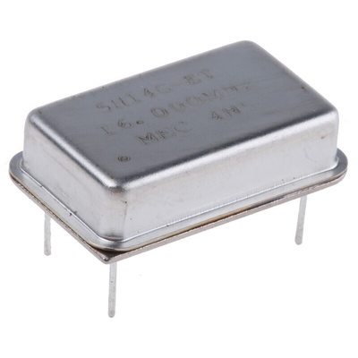 MERCURY, 16MHz Clock Oscillator, ±50ppm HCMOS, TTL, 14-Pin PDIP 5H14ET-16.000
