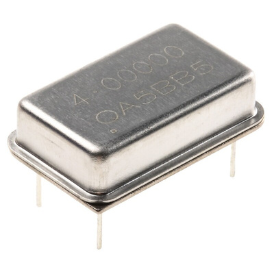 QANTEK, 4MHz XO Oscillator, ±50ppm HCMOS, 14-Pin DIP14 QX14T50B4.000000B50TT