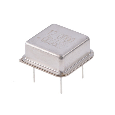 QANTEK, 12MHz XO Oscillator, ±50ppm HCMOS, 8-Pin PDIP QX8T50B12.00000B50TT