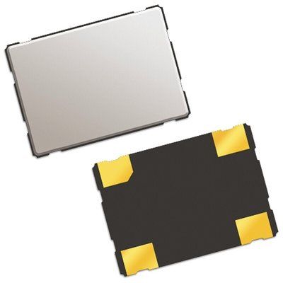 QT Quarztechnik, 25MHz Clock Oscillator, ±25ppm HCMOS, TTL, 4-Pin SMD QTX733A25.0000B15R