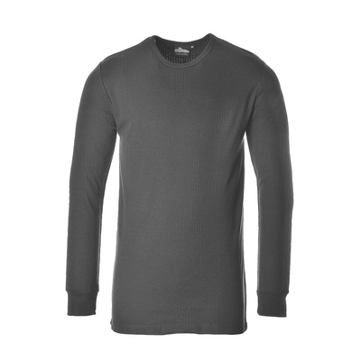 RS PRO Black Cotton, Polyester Thermal Shirt, XL