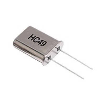 IQD 1.8432MHz Crystal Unit ±20ppm HC49 2-Pin 11.05 x 4.65 x 13.46mm