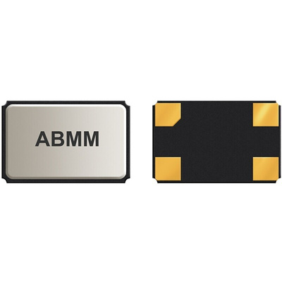 Abracon 25MHz Crystal Unit ±20ppm SMD 4-Pin 7.2 x 5.2 x 1.3mm