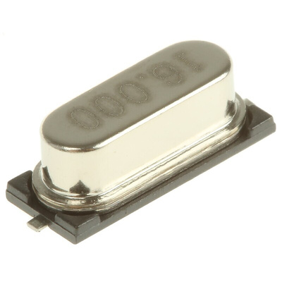 Euroquartz 16MHz Crystal ±30ppm SMD 2-Pin 12.4 x 4.5 x 4.2mm