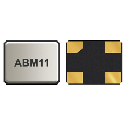 Abracon 25MHz Crystal Unit ±15ppm SMD 4-Pin 2 x 1.6 x 0.59mm