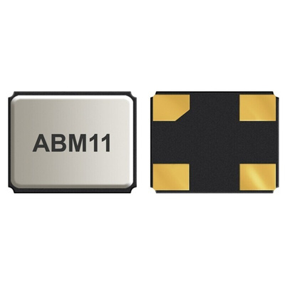 Abracon 25MHz Crystal Unit ±15ppm SMD 4-Pin 2 x 1.6 x 0.59mm