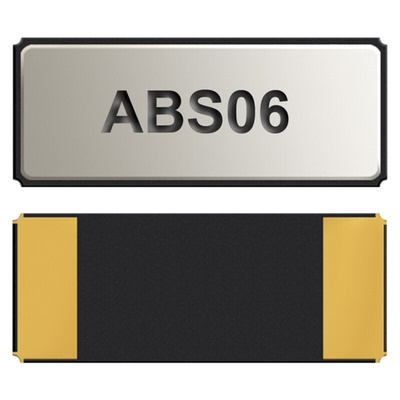Abracon 32.76kHz Crystal Unit ±20ppm SMD 2-Pin 2 x 1.2 x 0.6mm