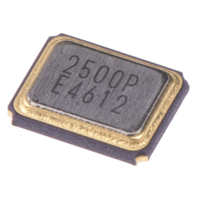 Epson 25MHz Crystal ±50ppm SMD 4-Pin 3.2 x 2.5 x 0.7mm