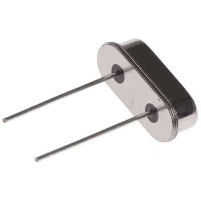 Euroquartz 4MHz Crystal ±30ppm HC-49-4H 2-Pin 10.77 x 4.34 x 3.5mm