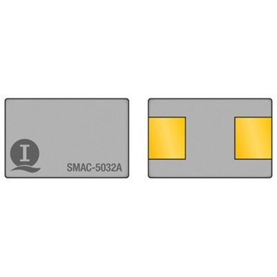 Interquip 24.576MHz Crystal Unit ±30ppm SMD 2-Pin 5 x 3.2 x 0.8mm