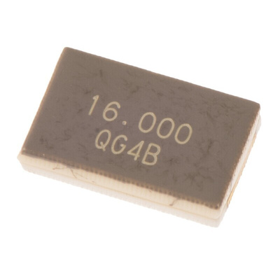 QANTEK 16MHz Crystal ±20ppm SMD 2-Pin 5 x 3.2 x 1.1mm