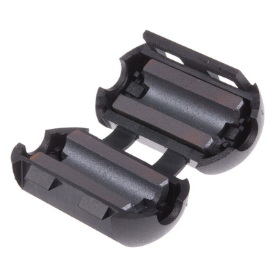 RS PRO Openable Ferrite Clamp, 16.5 Dia. x 29.5mm, For Computer Peripherals, Digital TV, Internal & External Power