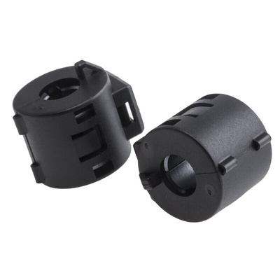 RS PRO Openable Ferrite Clamp, 19.5 Dia. x 23mm, For Computer Peripherals, Digital TV, Internal & External Power