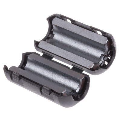 RS PRO Openable Ferrite Clamp, 22.5 Dia. x 43mm, For Computer Peripherals, Digital TV, Internal & External Power