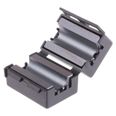 RS PRO Openable Ferrite Clamp, 25.5 x 33 x 23.5mm, For Computer Peripherals, Digital TV, Internal & External Power
