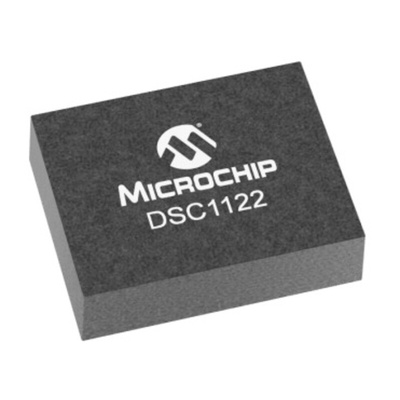 Microchip 156.25MHz MEMS Oscillator, 6-Pin VDFN, ±25ppm, DSC1122BI2-156.2500