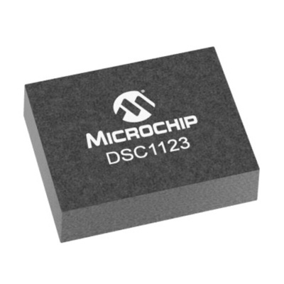 Microchip 150MHz MEMS Oscillator, 6-Pin VDFN, ±25ppm, DSC1123CI2-150.0000