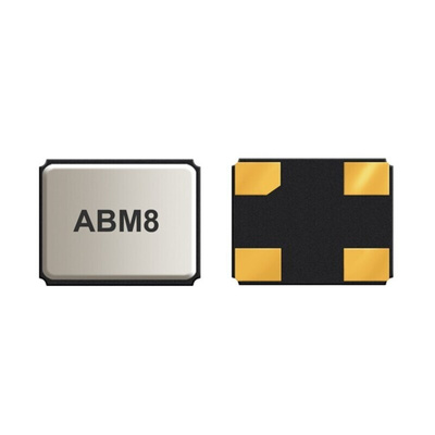 Abracon 12MHz Crystal Unit ±20ppm SMD 4-Pin 3.2 x 2.5 x 0.8mm