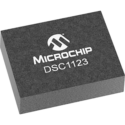 Microchip 125MHz MEMS Oscillator, 6-Pin VDFN, ±25ppm, DSC1123CI2-125.0000