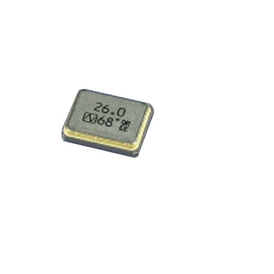 NDK 27MHz Crystal Unit ±15ppm SMD 4-Pin 3.2 x 2.5 x 0.55mm