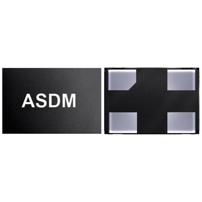 Abracon 25MHz Clock Oscillator MEMS Oscillator, 4-Pin SMD, ASDM1-25.000MHZ-LC-T