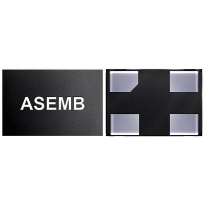 Abracon 16MHz Clock Oscillator MEMS Oscillator, 4-Pin QFN, ASEMB-16.000MHZ-XY-T