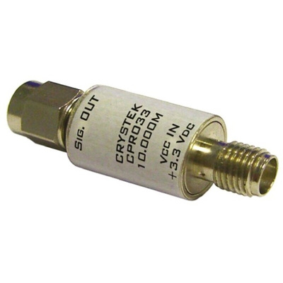 Crystek 80MHz PRO Oscillator, SMA Housing In Line Module CPRO33-80.000, -40°C → +85°C