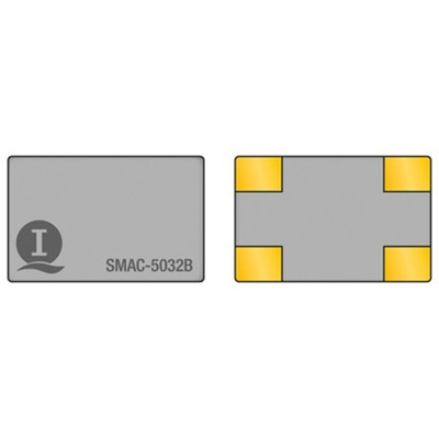 Interquip 16.384MHz Crystal Unit ±30ppm SMD 4-Pin 5 x 3.2 x 0.8mm